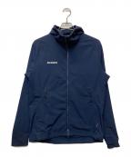 MAMMUTマムート）の古着「マックン2.0 SOフーデッドジャケット」｜ネイビー