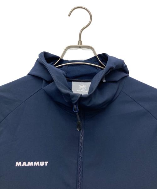MAMMUT（マムート）MAMMUT (マムート) マックン2.0 SOフーデッドジャケット ネイビー サイズ:ASIA Lの古着・服飾アイテム