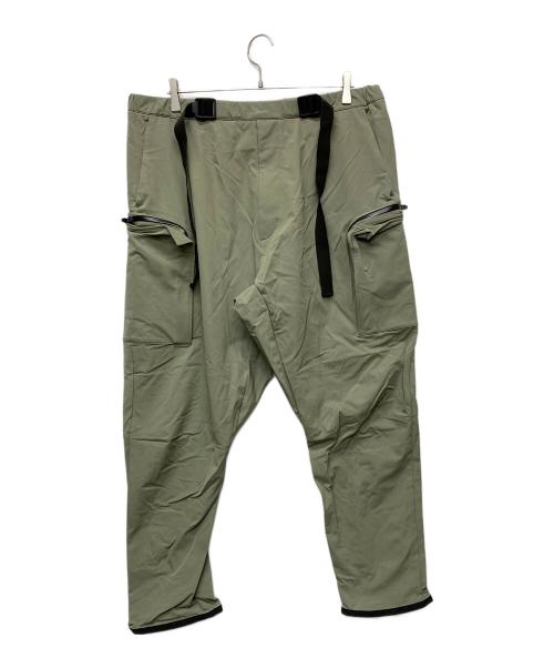 ACRONYM（アクロニウム）ACRONYM (アクロニウム) SCHOELLER DRYSKIN DRAWCORD CARGO TROUSER グリーン サイズ:Lの古着・服飾アイテム