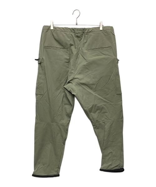 ACRONYM（アクロニウム）ACRONYM (アクロニウム) SCHOELLER DRYSKIN DRAWCORD CARGO TROUSER グリーン サイズ:Lの古着・服飾アイテム