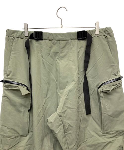 ACRONYM（アクロニウム）ACRONYM (アクロニウム) SCHOELLER DRYSKIN DRAWCORD CARGO TROUSER グリーン サイズ:Lの古着・服飾アイテム