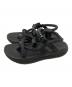 中古・古着 UNDERCOVER (アンダーカバー) nonnative (ノンネイティブ) スタッズサンダル ブラック サイズ:26cm：13000円