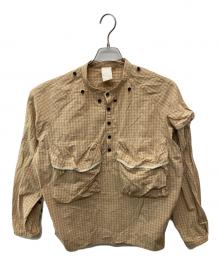 JIAN YE（ジェン イェ）の古着「STEPPED SHIRT/23SS-SH-1」｜ベージュ