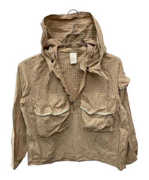 JIAN YE（ジェン イェ）JIAN YE (ジェン イェ) STEPPED SHIRT/23SS-SH-1 ベージュ サイズ:FREEの古着・服飾アイテム