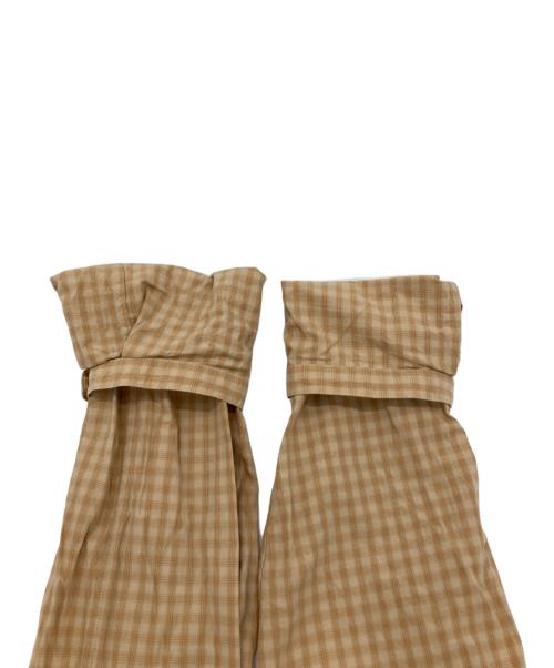 JIAN YE（ジェン イェ）JIAN YE (ジェン イェ) STEPPED SHIRT/23SS-SH-1 ベージュ サイズ:FREEの古着・服飾アイテム