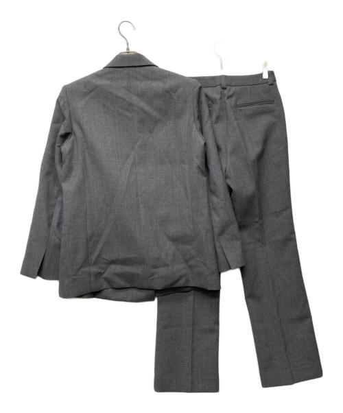 EVERYDAY I LIKE.（エヴリデイ アイ ライク）EVERYDAY I LIKE. (エヴリデイ アイ ライク) Wクロス Essential ジャケット グレー サイズ:36の古着・服飾アイテム