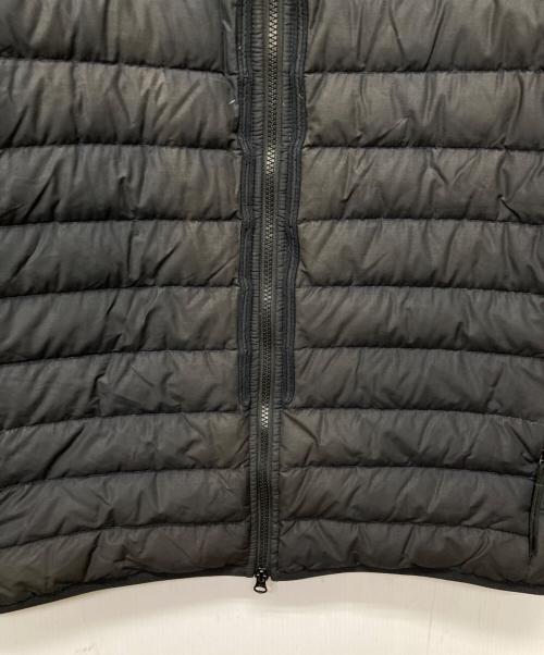 STONE ISLAND（ストーンアイランド）STONE ISLAND (ストーンアイランド) 21AW Garment Dyed Down Jacket ジップアップ フーディ ダウン ジャケット/	751542725 ブラック サイズ:XLの古着・服飾アイテム