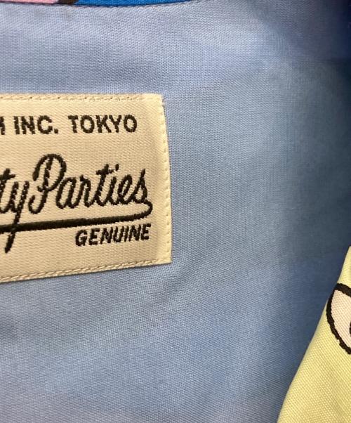 WACKO MARIA（ワコマリア）WACKO MARIA (ワコマリア) HAWAIIAN SHIRT S/S (TYPE 2) ブルー サイズ:Ｌの古着・服飾アイテム