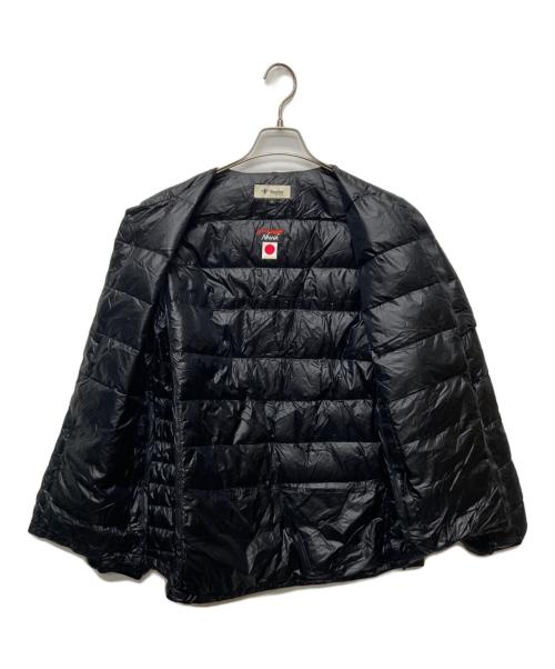 FOX FIRE（フォックスファイヤー）FOX FIRE (フォックスファイヤー) NANGA (ナンガ) Angler’s 2WAY Down Cardigan ブラック サイズ:Ｍの古着・服飾アイテム