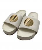 TORY BURCHトリーバーチ）の古着「PATOS SLIDE」｜ホワイト
