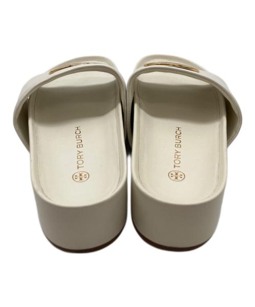 TORY BURCH（トリーバーチ）TORY BURCH (トリーバーチ) PATOS SLIDE ホワイト サイズ:8 1/2の古着・服飾アイテム
