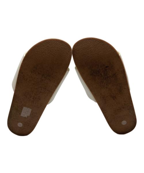 TORY BURCH（トリーバーチ）TORY BURCH (トリーバーチ) PATOS SLIDE ホワイト サイズ:8 1/2の古着・服飾アイテム