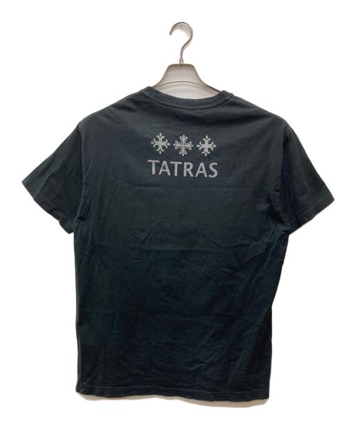 TATRAS（タトラス）TATRAS (タトラス) OCEANO ロゴプリント 半袖Tシャツ/MTAT21S8122 ブラック サイズ:Mの古着・服飾アイテム