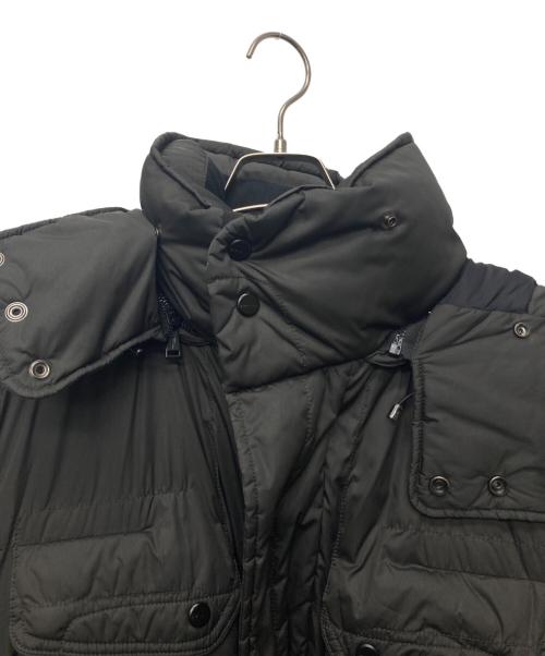 RALPH LAUREN BlackLabel（ラルフローレンブラックレーベル）RALPH LAUREN BlackLabel (ラルフローレンブラックレーベル) ベルテッドダウンコート ブラック サイズ:Lの古着・服飾アイテム