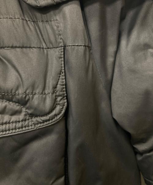 RALPH LAUREN BlackLabel（ラルフローレンブラックレーベル）RALPH LAUREN BlackLabel (ラルフローレンブラックレーベル) ベルテッドダウンコート ブラック サイズ:Lの古着・服飾アイテム