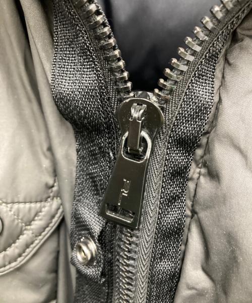 RALPH LAUREN BlackLabel（ラルフローレンブラックレーベル）RALPH LAUREN BlackLabel (ラルフローレンブラックレーベル) ベルテッドダウンコート ブラック サイズ:Lの古着・服飾アイテム