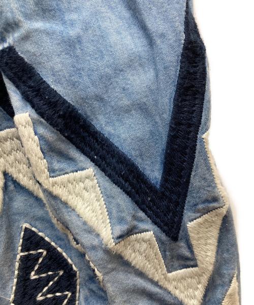 Whim Gazette（ウィムガゼット）Whim Gazette (ウィムガゼット) エンブロイダリーワンピース/WGZ1042109A0006 ブルー サイズ:FREEの古着・服飾アイテム