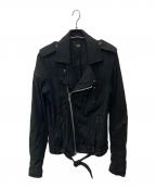 L.G.Bルグランブルー）の古着「ライダースジャケット」｜ブラック