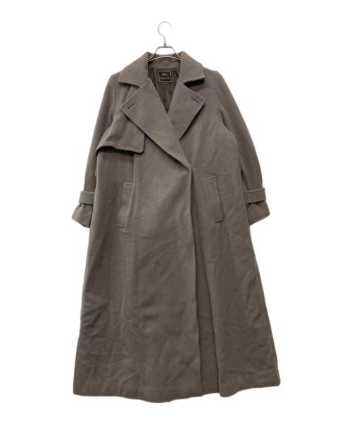 Olu.（オルドット）Olu. (オルドット) 3way ロングコート ベージュ サイズ:Fの古着・服飾アイテム