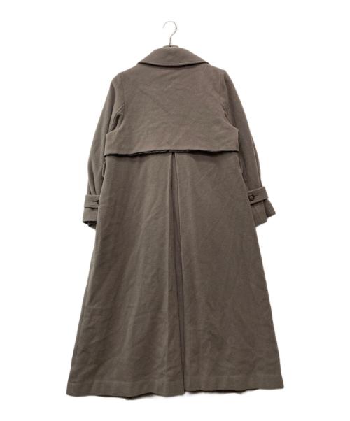 Olu.（オルドット）Olu. (オルドット) 3way ロングコート ベージュ サイズ:Fの古着・服飾アイテム