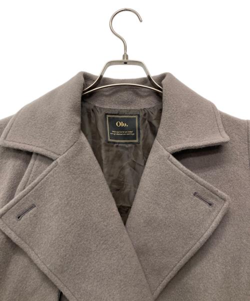 Olu.（オルドット）Olu. (オルドット) 3way ロングコート ベージュ サイズ:Fの古着・服飾アイテム