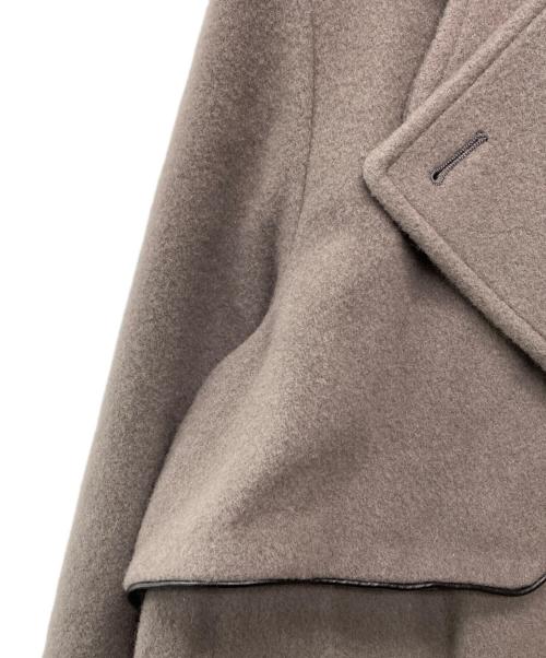 Olu.（オルドット）Olu. (オルドット) 3way ロングコート ベージュ サイズ:Fの古着・服飾アイテム