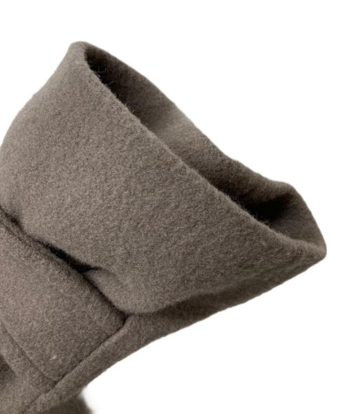 Olu.（オルドット）Olu. (オルドット) 3way ロングコート ベージュ サイズ:Fの古着・服飾アイテム