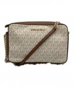 MICHAEL KORSマイケル・コース）の古着「シグネチャー ショルダーバッグ/35F8GTTC3B」｜ベージュ