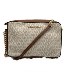 MICHAEL KORS（マイケル・コース）の古着「シグネチャー ショルダーバッグ/35F8GTTC3B」｜ベージュ