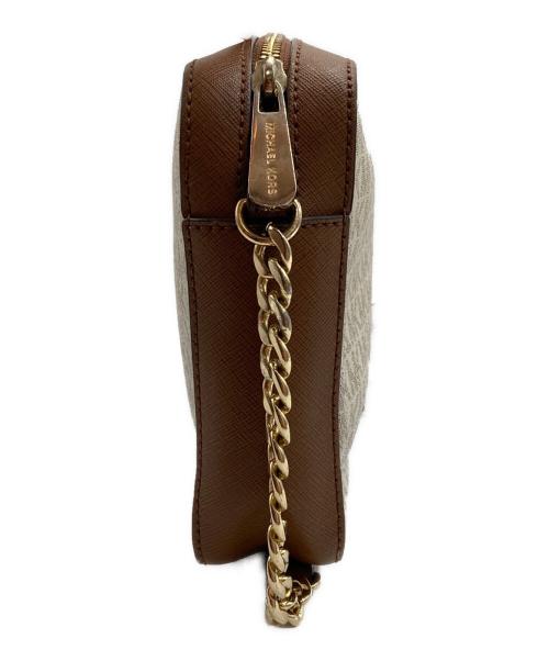 MICHAEL KORS（マイケル・コース）MICHAEL KORS (マイケル・コース) シグネチャー ショルダーバッグ/35F8GTTC3B ベージュの古着・服飾アイテム