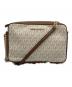 MICHAEL KORS（マイケル・コース）の古着「シグネチャー ショルダーバッグ/35F8GTTC3B」｜ベージュ