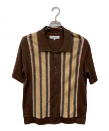 SASQUATCHfabrix.（サスクワッチファブリックス）の古着「Ｈ/Ｓニットシャツ/23SS-KNN-003」｜ブラウン
