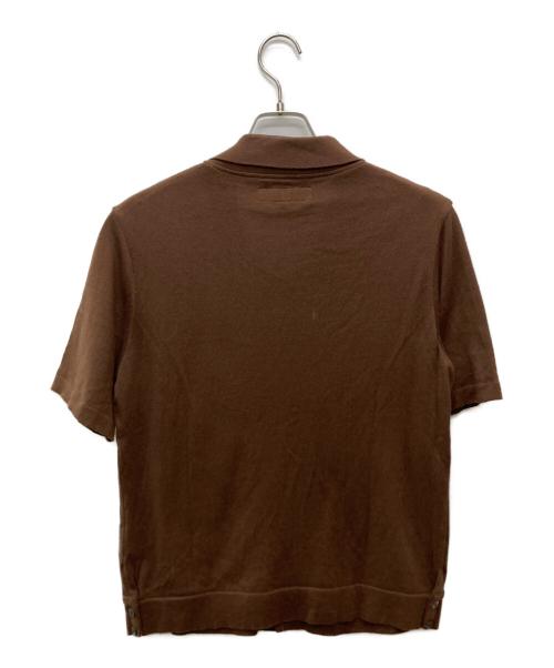 SASQUATCHfabrix.（サスクワッチファブリックス）SASQUATCHfabrix. (サスクワッチファブリックス) Ｈ/Ｓニットシャツ/23SS-KNN-003 ブラウン サイズ:Ｍの古着・服飾アイテム