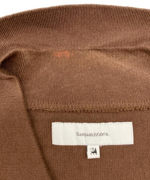 SASQUATCHfabrix.（サスクワッチファブリックス）SASQUATCHfabrix. (サスクワッチファブリックス) Ｈ/Ｓニットシャツ/23SS-KNN-003 ブラウン サイズ:Ｍの古着・服飾アイテム
