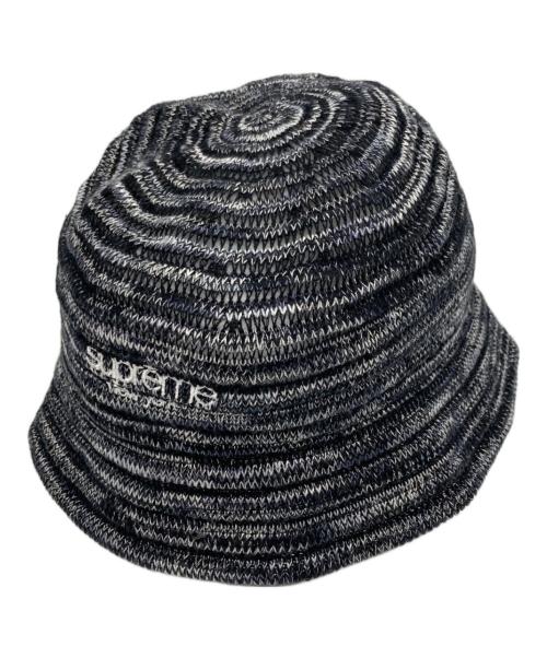 SUPREME（シュプリーム）Supreme (シュプリーム) OPEN KNIT CRUSHER ブラックの古着・服飾アイテム