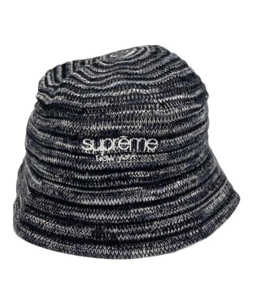 SUPREME（シュプリーム）Supreme (シュプリーム) OPEN KNIT CRUSHER ブラックの古着・服飾アイテム