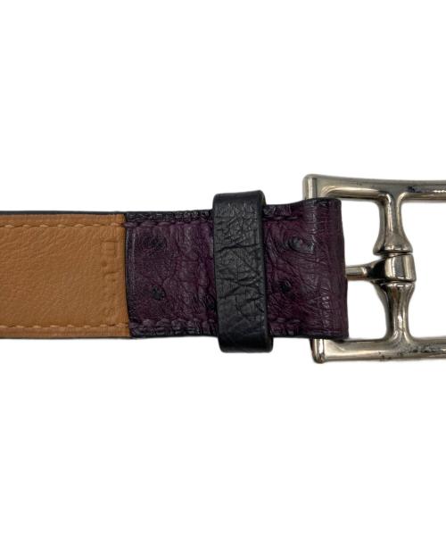 HERMES（エルメス）HERMES (エルメス) ブレスレット パープルの古着・服飾アイテム