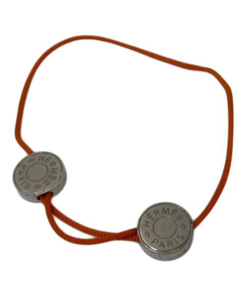 HERMES（エルメス）HERMES (エルメス) セリエコードブレスレット オレンジの古着・服飾アイテム