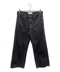 中古・古着通販】BALMAIN (バルマン) バイカーデニム ブラック サイズ