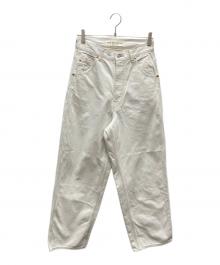 THE SHINZONE（ザ シンゾーン）の古着「TOOL DENIM PANTS/24MMSPA01」｜ホワイト