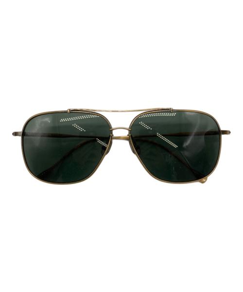 NATIVE SONS（ネイティブ サンズ）NATIVE SONS (ネイティブ サンズ) RYDER サングラス グリーン×ゴールドの古着・服飾アイテム