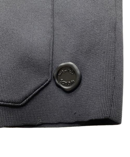 SHINYA KOZUKA（シンヤコズカ）SHINYA KOZUKA (シンヤコズカ) KNITTED TRAVAILLEUR ネイビー サイズ:Mの古着・服飾アイテム