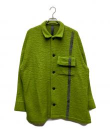 SHINYA KOZUKA（シンヤコズカ）の古着「MILKMANウールカバーオール/2002SK43」｜グリーン
