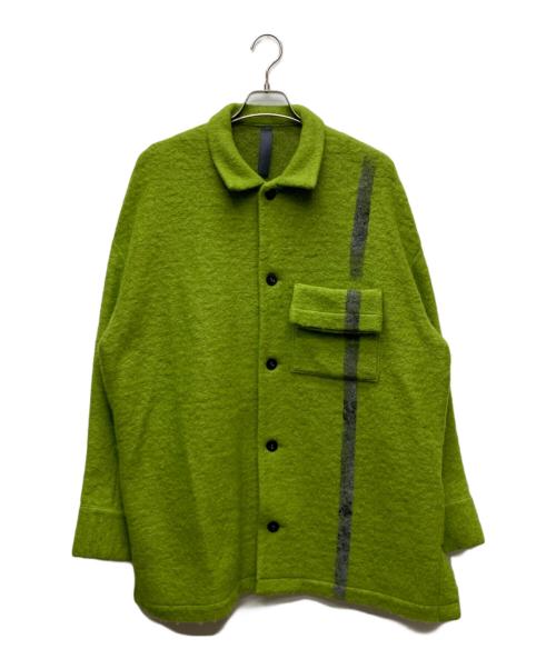 SHINYA KOZUKA（シンヤコズカ）SHINYA KOZUKA (シンヤコズカ) MILKMANウールカバーオール/2002SK43 グリーン サイズ:Ｌの古着・服飾アイテム