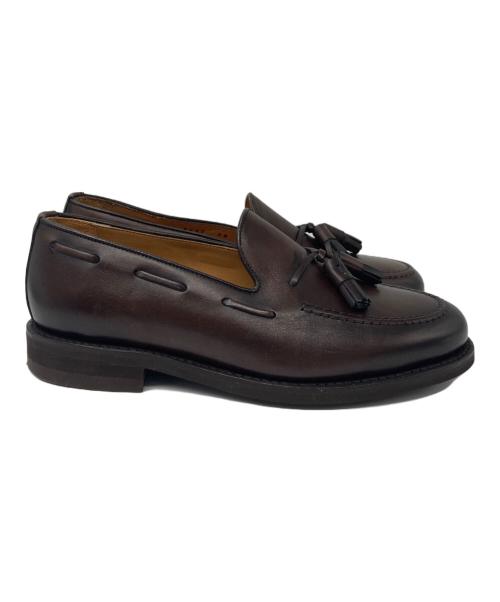 berwick（バーウィック）berwick (バーウィック) タッセルローファー ブラウン サイズ:51/2の古着・服飾アイテム