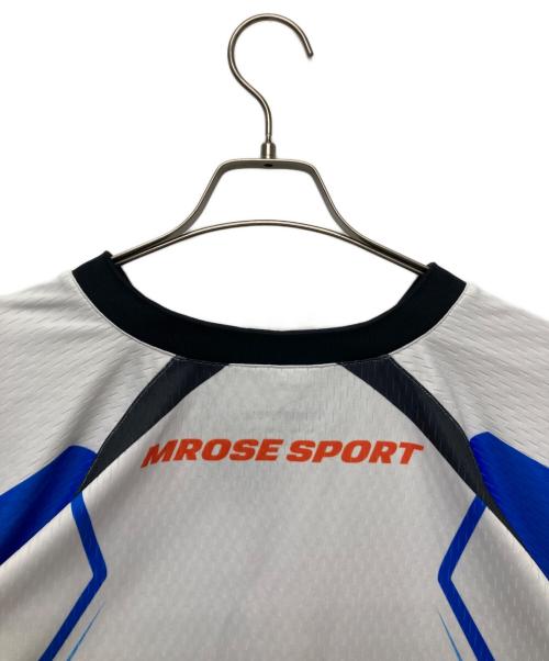 MARTINE ROSE（マーティン・ローズ）Martine rose (マーティン・ローズ) 24AWMotorcross Jersey ホワイト サイズ:sの古着・服飾アイテム