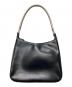 PRADA (プラダ) レザーワンショルダーバッグ ブラック：30000円