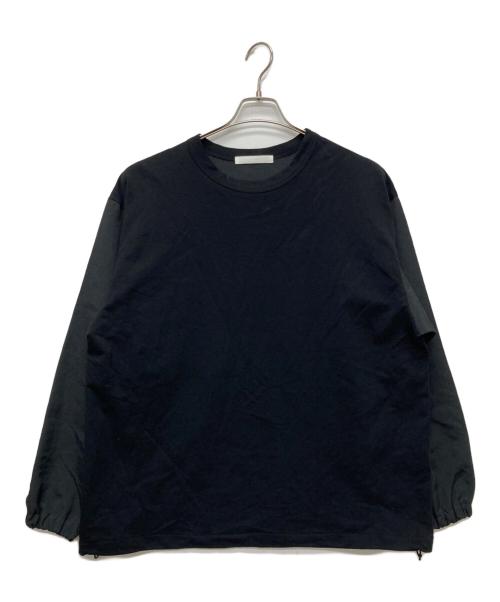 SOPHNET.（ソフネット）SOPHNET. (ソフネット) FABRIC-MIX L/S TOP/SPNT-252022 ブラック サイズ:3の古着・服飾アイテム
