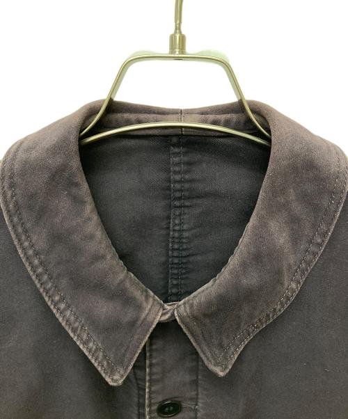 Beau Fort（ビューフォート）Beau Fort (ビューフォート) ブラックモールスキンジャケット ネイビー サイズ:48の古着・服飾アイテム