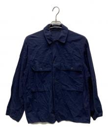 COMOLI（コモリ）の古着「シャツ/K01-01008」｜ネイビー